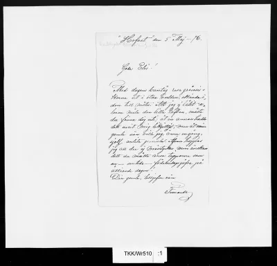 TKK/Wr510, Wright, Ferdinand von, 5.5.1896