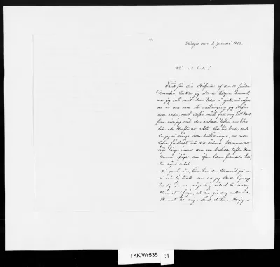 TKK/Wr535, Wright, Ferdinand von, 2.1.1883