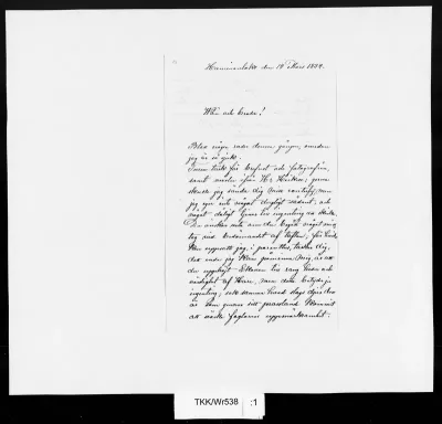 TKK/Wr538, Wright, Ferdinand von, 14.3.1884
