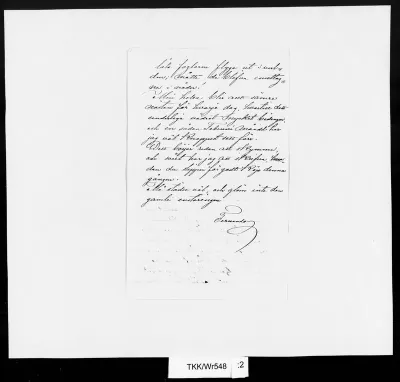 TKK/Wr548, Wright, Ferdinand von, 24.2.1891