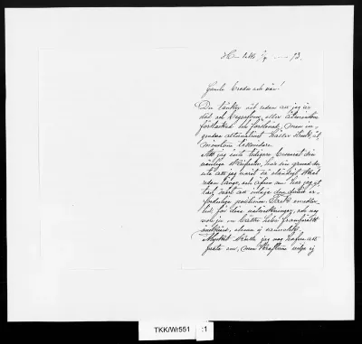 TKK/Wr551, Wright, Ferdinand von, 7.4.1893