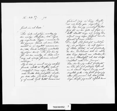 TKK/Wr552, Wright, Ferdinand von, 23.3.1894
