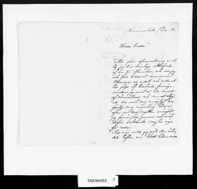 TKK/Wr553, Wright, Ferdinand von, 9.12.1888