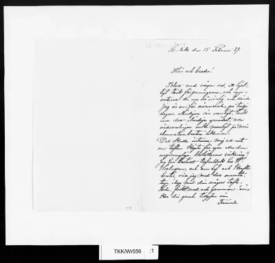 TKK/Wr556, Wright, Ferdinand von, 15.2.1889