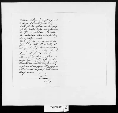TKK/Wr561, Wright, Ferdinand von, 4.6.1891