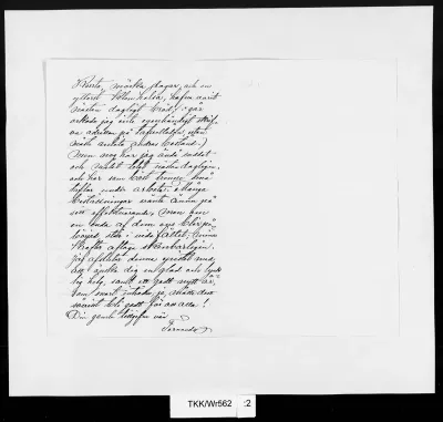 TKK/Wr562, Wright, Ferdinand von, 23.12.1891
