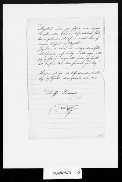 TKK/Wr570, Wright, Ferdinand von, 09.06.1900