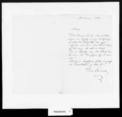 TKK/Wr575, Wright, Ferdinand von, 28.?.1902