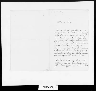 TKK/Wr578, Wright, Ferdinand von, s.d.