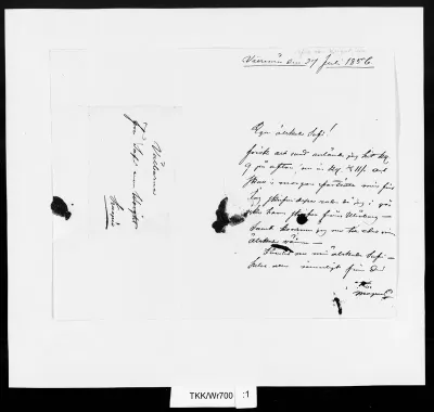 TKK/Wr700, Wright, Magnus von, 27.7.1856