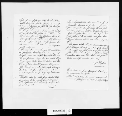 TKK/Wr728, Wright, Magnus von, 9.7.1860