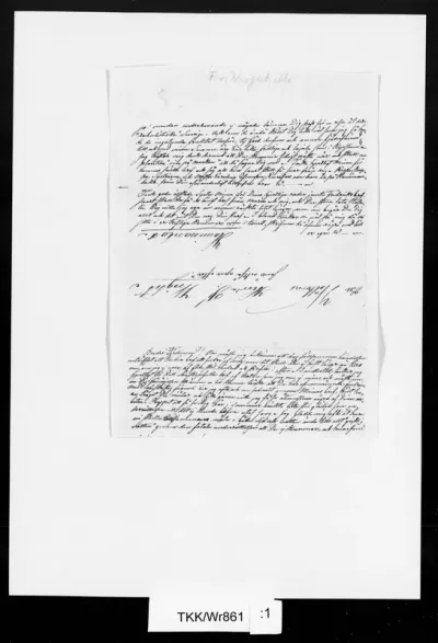 TKK/Wr861, Wright, Wilhelm von, s.d.