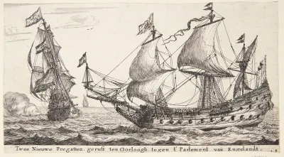 To hollandske fregatter