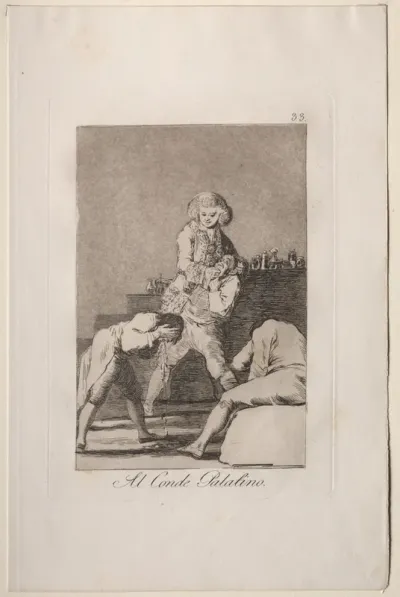 To the Count Palatine, Plate 33