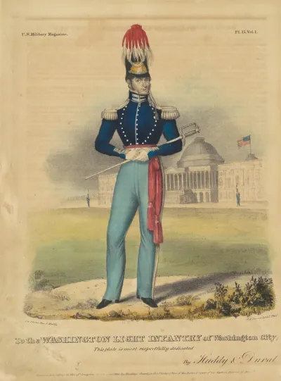 To the Washington Light Infantry of Washington City