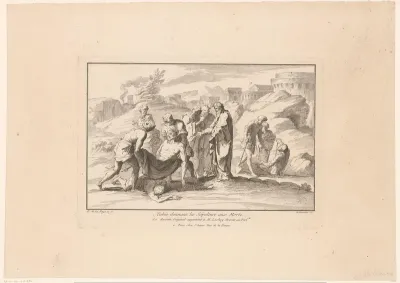 Tobias begraaft de doden