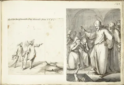 Tobias en de engel, Opwekking van Lazarus