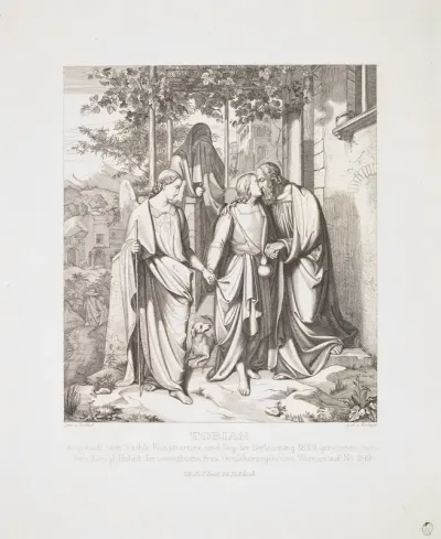 Tobias Takes Leave of his Father