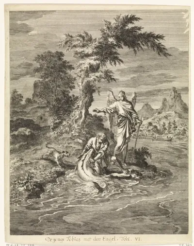 Tobias vangt de grote vis