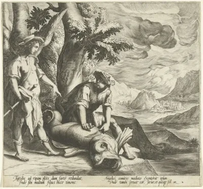 Tobias vangt de grote vis