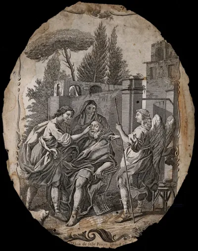 Tobit is cured of his blindness