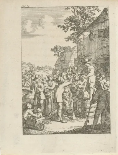 Toespraak van een kapitein van de schuttersgilde