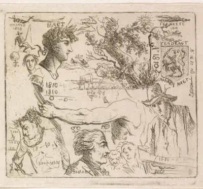 Toestand van Nederland in 1670 en 1810