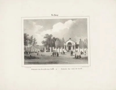 Tolhuis aan het Rijswijkseplein in Den Haag