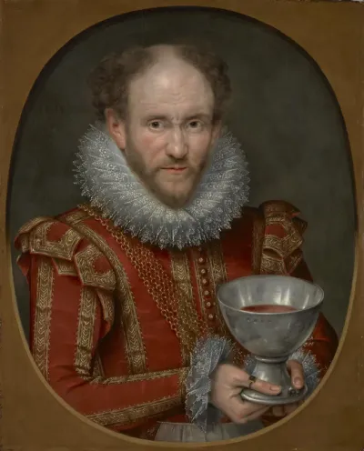 Tom Derry, fl. 1614. Jester to Anne of Denmark. (Previously called 1st Viscount Stormont)