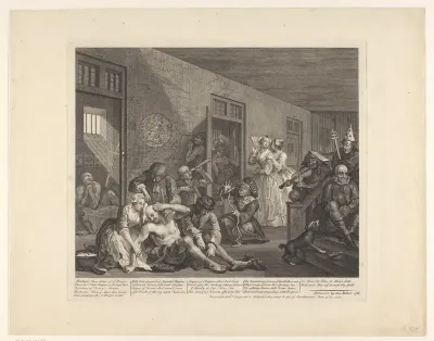 Tom Rakewell in Bethlem Royal Hospital