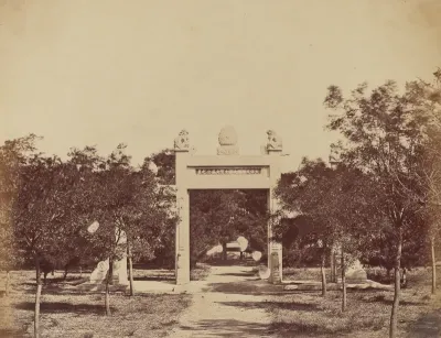 Tomb Near Palichian, the Scene of the Commencement of the Attack on September 21