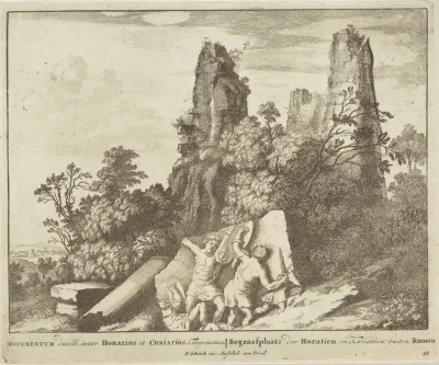 Tombe van Orazi en Curiazi op de Castra Albana