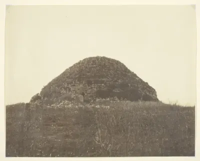 Tombeau de la chrétienne. Vue du côté nord. (Tomb of the Christian Woman. View of the North Side.)