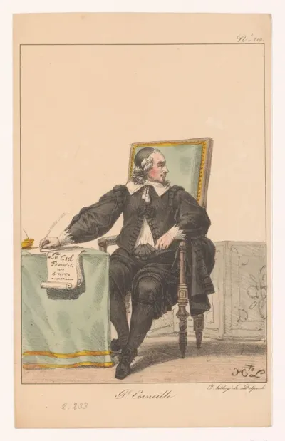 Toneelschrijver Pierre Corneille