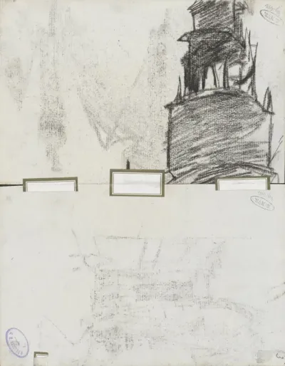 Toren, mogelijk van de Oude Kerk te Amsterdam