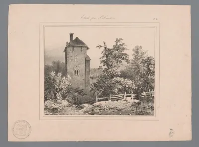 Toren tussen bomen