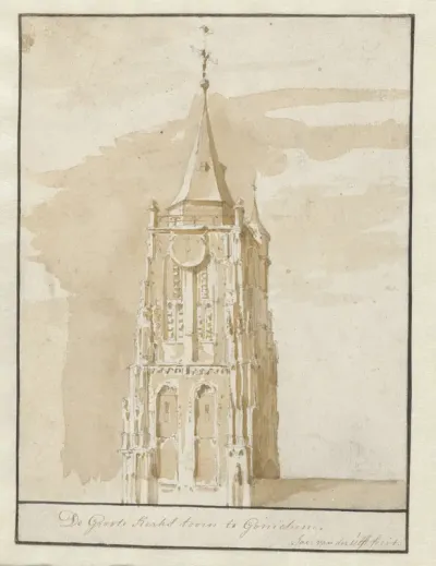 Toren van de Grote Kerk te Gorinchem