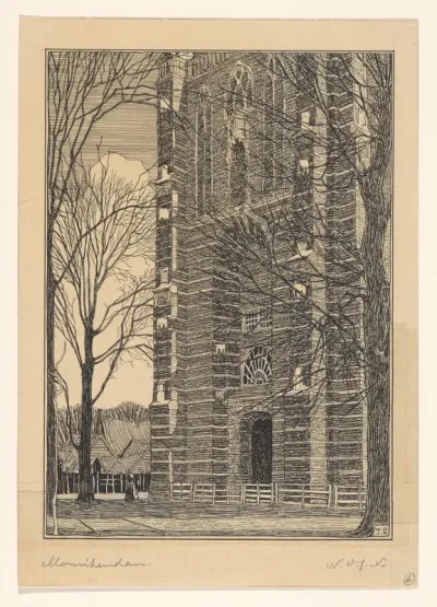 Toren van de Grote of Sint-Nicolaaskerk te Monnickendam