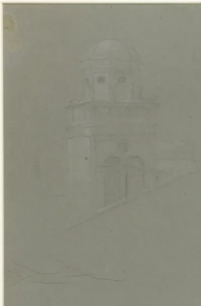 Toren van een kerk