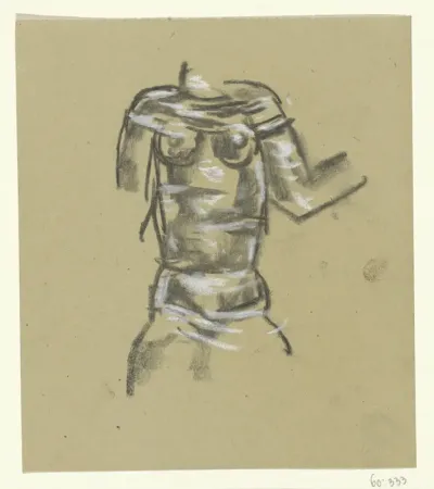 Torso van een vrouw