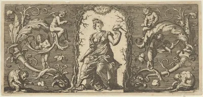 Touch (Tactus), from "Quinque Sensuum"