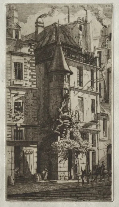Tourelle de la rue de la Tixéranderie