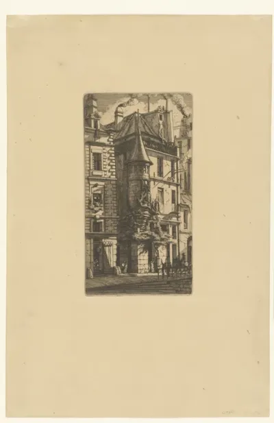 Tourelle rue de la Tixéranderie