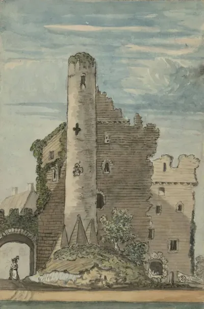 Tower at Cardiff's where Robert son of William Conqueror was confined