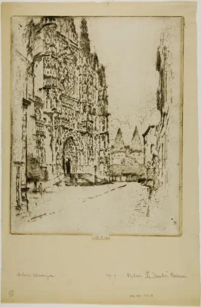 Towers of the Bishop's Palace, Beauvais