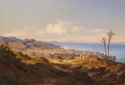 Town and Lake Tiberias
