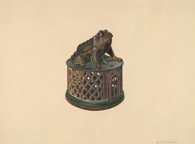 Toy Bank: Frog