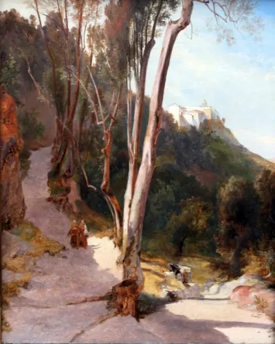 Track to Castle Gandolfo