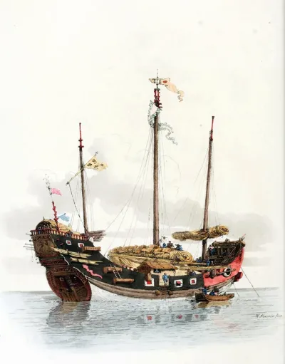 Trading ship