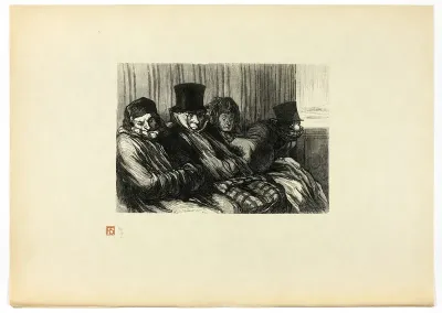 Train de plaisir, dix degrés d'ennui et de mauvaise humeur, from Tirage Unique de Trente-Six Bois